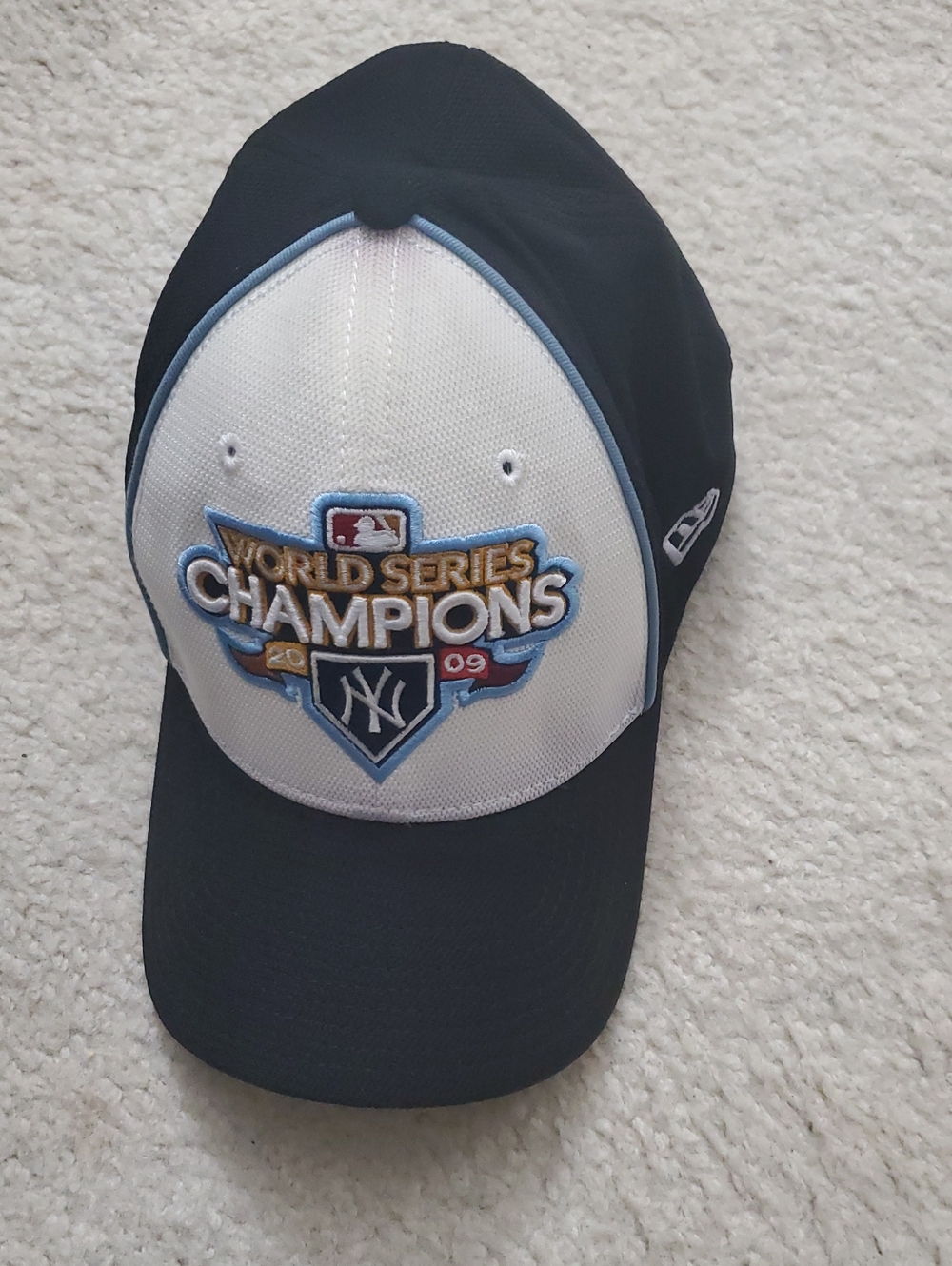 NEW ERA, Official New York Yankees 2009 World Series Champions Cap, Navy & White